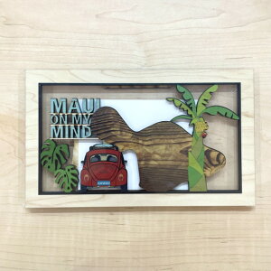 yCoco Nenez yMaui On My Mind Cutout Wall Artz EH[A[g Ǌ| u V̖ Xe }EC ALOHA ؐ Hawaii nC CeA COCeA nC v[g yKOBEO{ Pua Hawaiiz