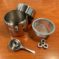 近藤さんの茶篩缶 ミニ 茶篩缶 茶ふるい缶 茶道具 茶道 伝統の技 お茶の時間 おもてなし