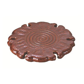 雪輪瓦 飴楽 茶道具 大炉用品 飴薬 炉中仕切り 茶席のしつらえ 和の道具