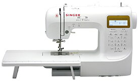 シンガー(SINGER) コンピュータミシン 文字縫い機能付(ひらがな・数字・アルファベット・漢字) ハードケース・フットコントローラー
