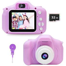 キッズカメラ トイカメラ アップグレード 子供カメラ 48MP HD デジタルカメラ 子供用 2つのレンズ おもちゃ 女の子 クリエイティブ