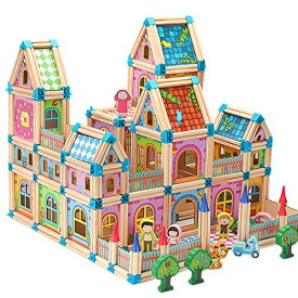 おもちゃ 知育玩具 男の子 女の子 人気 積み木 組み立て 木製ビルディングブロック 建築家 かわいい 創造力 思考力 想像力 空間認識