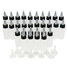 ドロッパーボトル 小分けボトル スポイトボトル 液体容器 プラスチック 塗装 アート 多用途 (30ml 30個セット)