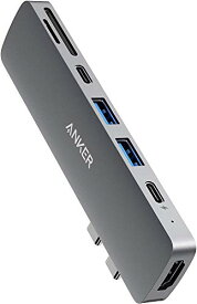 USBポート USBハブ Anker PowerExpand Direct 7-in-2 USB-C PD メディア ハブ 4K対応 HDMIポート 100W出力 Power Delivery 対応 Thun