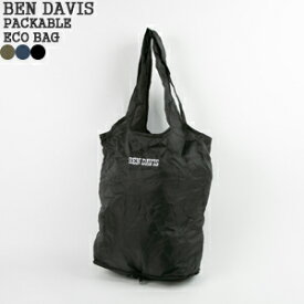 【クーポンで15%OFF】ベンデイビス/BEN DAVIS パッカブルエコバッグ バッグ PACKABLE ECO BAG BDW-8103 メンズ レディース【コンビニ受取可能】【1点のみメール便可能】