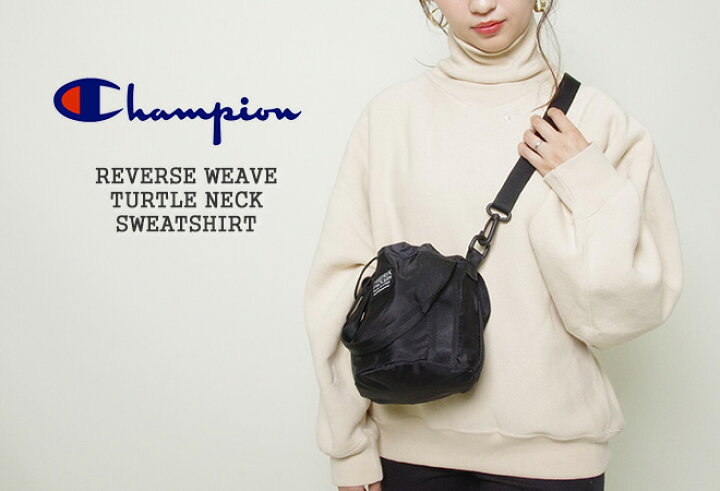 楽天市場】チャンピオン/Champion リバースウィーブタートルネック 