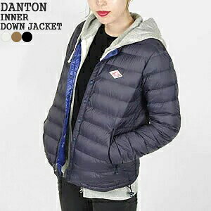 [N[|ΏۊO pKpỎiɂĔ̔*]y2025AWz_g/DANTON Ci[_EWPbg m[J[Cg_EWPbg INNER DOWN JACKET DT-A0001RRT fB[XyRrj