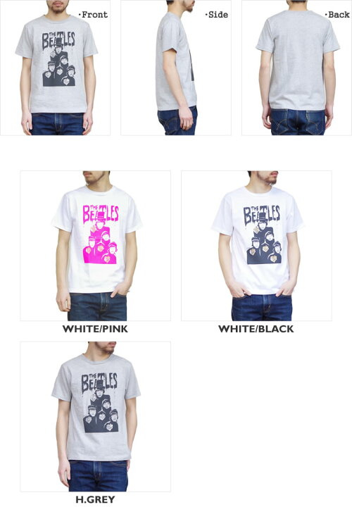楽天市場】ボヘミアンズ/BOHEMIANS ビートルズTシャツ 半袖Tシャツ  