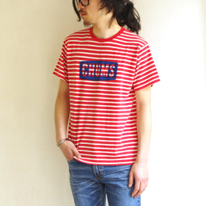楽天市場 チャムス Chums ヘザーボーダーチャムスロゴtシャツ 半袖tシャツ H Border Chums Logo T Shirt Ch01 0722 1枚のみメール便可能 Rcp ｐｕｂlｉｃ