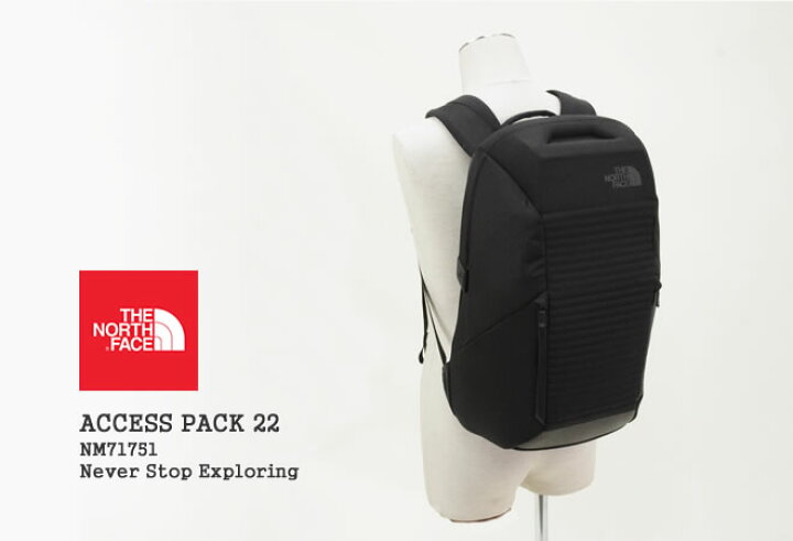楽天市場 ノースフェイス The North Face アクセスパック22 デイパック リュック バックパック Access Pack 22 Nm メンズ レディース ｐｕｂlｉｃ