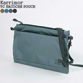 カリマー/Karrimor TCサコッシュポーチ ショルダーバッグ ポーチ シンプル アウトドア TC SACOCHE POUCH 501067 メンズ レディース【コンビニ受取可能】【a*】