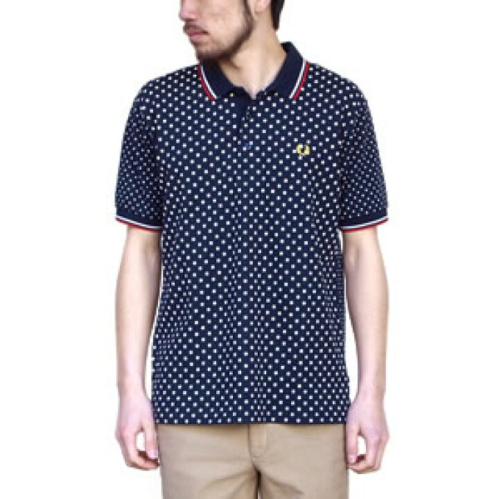 楽天市場】フレッドペリー/FRED PERRY ドットポロシャツ 半袖鹿の子 