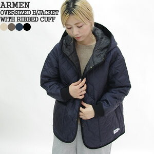 yN[|20%OFFzA[/ARMEN LeBOJtXuI[o[TCYt[htWPbg LgWPbg u  QUILTING OVERSIZED HOODED JACKET WITH RIBBED CUFF NAM2561PP fB[X