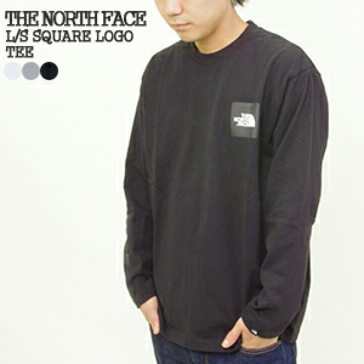 楽天市場】ノースフェイス/THE NORTH FACE ロングスリーブスクエアロゴ 