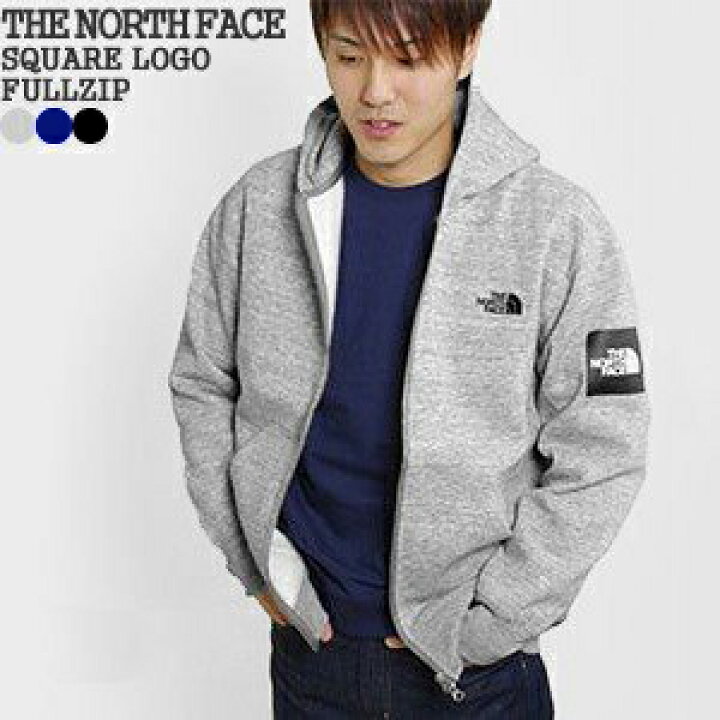 楽天市場】ノースフェイス/THE NORTH FACE スクエアロゴフルジップ  