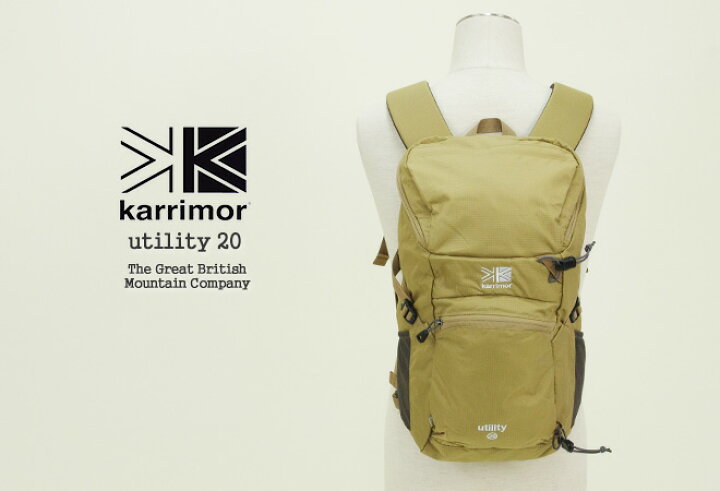 楽天市場】カリマー/Karrimor ユーティリティ20 デイパック リュック バックパック ザック トラベル アウトドア UTILITY 20  レディース メンズ【コンビニ受取可能】【a*】 : ｐｕｂlｉｃ karrimor カリマー utility20 ユーティリティ20
