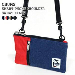 �y�N�[�|����20%OFF�z�`�����X/CHUMS �X�}�[�g�t�H���V�����_�[�X�E�F�b�g�i�C���� �V�����_�[�o�b�O �|�[�` �X�}�z�P�[�X�yiPhone7Plus���[�\�zSMART PHONE SHOULDER SWEAT NYLON CH60-3611�y�R���r�j���