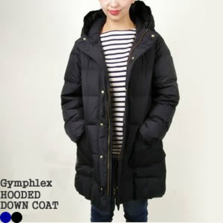 楽天市場】【2024AW】ジムフレックス/Gymphlex フード付きダウンコート 