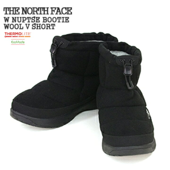 楽天市場】ノースフェイス/THE NORTH FACE Wヌプシブーティーウール5 
