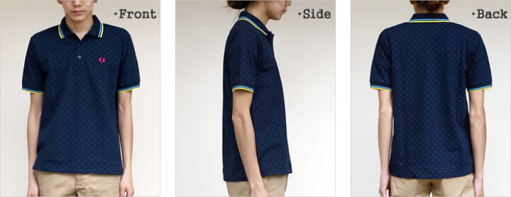 楽天市場】フレッドペリー/FRED PERRY ポルカドットピケシャツ ドット 
