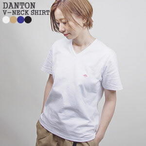 楽天市場】ダントン/DANTON 14/-空紡天竺VネックTシャツ 半袖Tシャツ