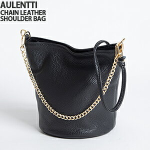 yN[|20%OFFzIEeB/AULENTTI `F[U[V_[obO nhobO ~jobO v C^A CHAIN LEATHER SHOULDER BAG DI-3603-DO fB[XyRrj\z