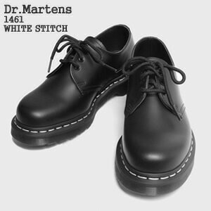 【楽天市場】【クーポンで20%OFF】ドクターマーチン/Dr.Martens 1461ホワイトステッチ スムースレザー3ホールシューズ ロー