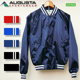 AUGUSTA SPORTSWEAR ナイロン サテン スタジャン アワード ジャケット［3610］