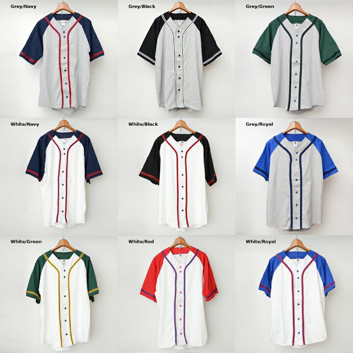 楽天市場 ラグラン ベースボールシャツ7859badger Sportswear ベースボールジャージ フットボールtシャツ屋 Uni Tees