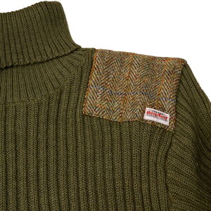 �m2026�N11��1����艿�i����n17,800�~��18,800�~�n���X�c�C�[�h/Harris Tweed �^�[�g���l�b�N �Z�[�^�[ NATO�R�^�C�v �^�[�g���l�b�N�R�}���h�Z�[�^�[[MADE IN BRITAIN]�~���^���[�Z�[�^�[�E�[�� �Z�[�^