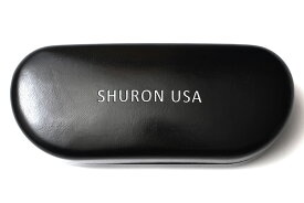 SHURON [ブラック] メガネフレーム/サングラス用 純正ハードケース