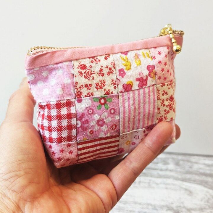 楽天市場】【マラソン全品5倍1/16日1:59まで】パッチワークポーチ 