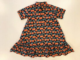 ◆NEEDLE-WORKS ニードルワークス 2024ss 2124109◆ローンりんご柄ワンピース 【130 140】【送料無料】 子供服 キッズ