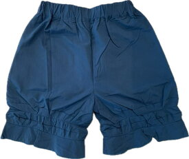★SALEセール★50%OFF◆nunuforme 2025ss 612-025◆ヘムウェービーショートパンツ（ブルー）【125cm 135cm 145cm】【送料無料】 子供服 キッズ