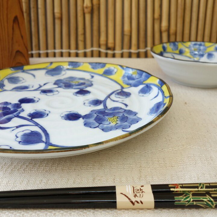 楽天市場】色絵ぼたん 16cm 取り皿 21cm ケーキ皿 22cm パスタ皿 24cm 