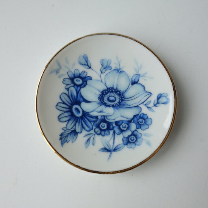 楽天市場】わけあり 藍花 5.7cm アンティーク ミニ 絵皿 4枚 セット 皿 