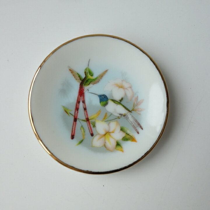 楽天市場】わけあり 四季鳥花 5.5cm アンティーク ミニ 絵皿 6枚 