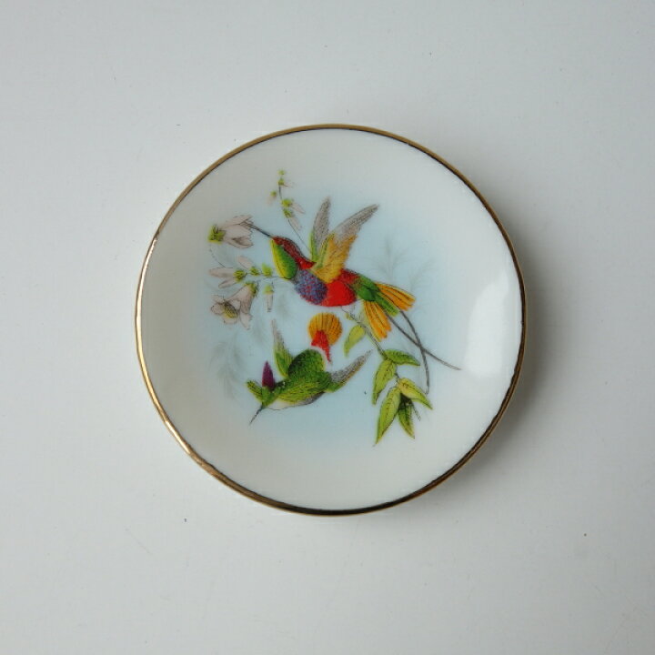 楽天市場】わけあり 四季鳥花 5.5cm アンティーク ミニ 絵皿 6枚 