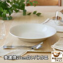 美濃焼 21cm 白い パスタ皿 多機能 美濃焼 カレー皿 電子レンジ対応 食洗機対応 シンプル ホワイト 日本製 子供用 大人用 スープ皿 シチュー皿 深皿 おしゃれ 業務用 店舗用 高品質 陶器 焼き物 家庭用 食卓用 デザイン 高級感 使いやすい スープボウル