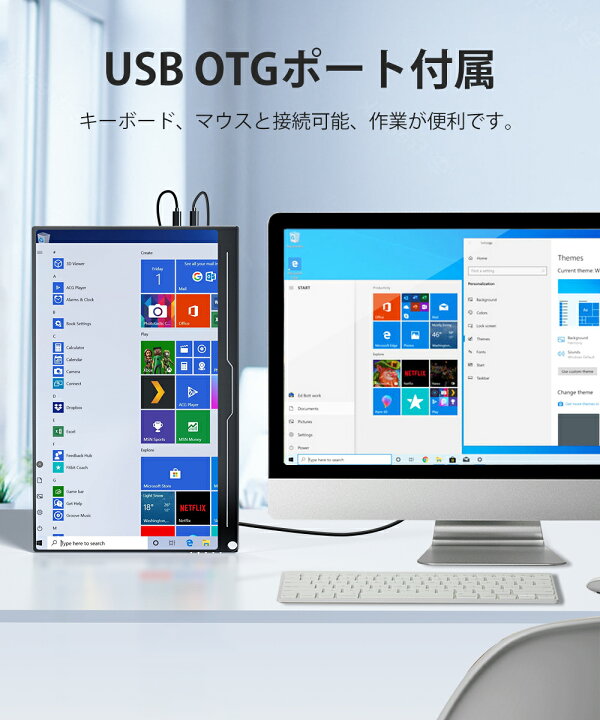 楽天市場】【4K】モバイルモニター 4K 15.6インチ 100%sRGB UHD 非光沢 