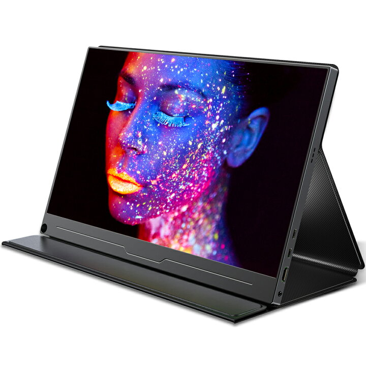 楽天市場】【4K】モバイルモニター 4K 15.6インチ スタンド付 UHD 非  