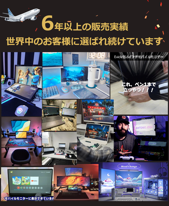 モバイルモニター 15.6インチ ゲーミングモニター ポータブルディスプレイ 楽天市場】【レビュー記入で2年保証】モバイルモニター 15.6インチ