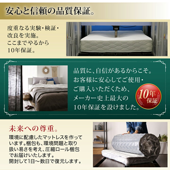 楽天市場】【割引クーポン】ロングセラー 人気 ベッド マットレス付き 