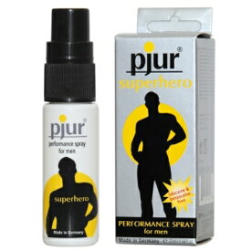 【pjur スーパーヒーロー】名門のドイツで生まれた安心と信頼の「Pjur（ピュアー）」！過敏さを和らげて、ロングプレイを楽しんで頂ける男性用スプレー！tam