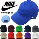 ナイキ キャップ コットン NIKE Heritage Cotton Twill Cap (ブラック/ネイビー/ホワイト/グレー/カーキ/ブルー/グリーン/レッド/オレンジ/ベージュ/パープル/ワイン/メンズ/レディース/ユニセックス/ゴルフ/テニス/ランニング/帽子/フリーサイズ/ストラップバックキャップ）