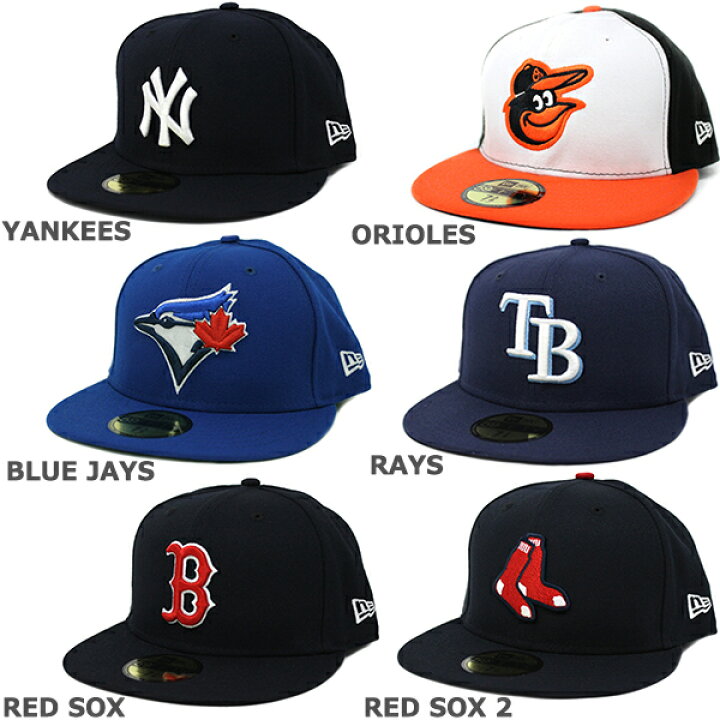 楽天市場】ニューエラ キャップ 59FIFTY MLB アメリカンリーグ NEW ERA 