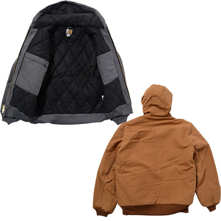 楽天市場】カーハート アクティブジャケット CARHARTT DUCK QUILTED 