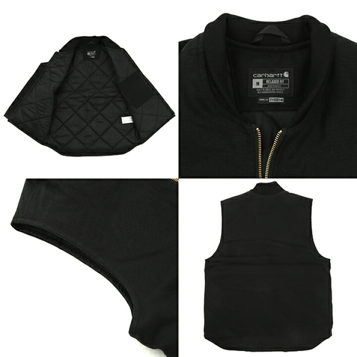 楽天市場】カーハート ベスト ジップ CARHARTT Relaxed Fit Firm Duck 