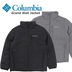 コロンビア ジャケット 中綿 Columbia Grand Wall Jacket オムニヒート (ブラック/グレー/中綿ジャケット/フルジップジャケット/アウター/Omni-Heat/ブルゾン/送料無料）