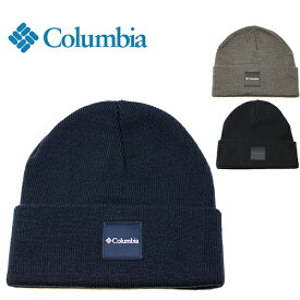 コロンビア ニット帽 Columbia CITY TREK HEAVYWEIGHT BEANIE ビーニー (ニットキャップ/ブラック/ネイビー/グレー/メンズ/レディース/ユニセックス/防寒/アウトドア/スノーボード/スキー/メール便対応商品）
